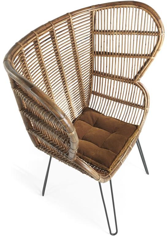 Gianfranco Ferré Home Кресло из ротанга с высокой спинкой sun-id-1443837 - Вид №5