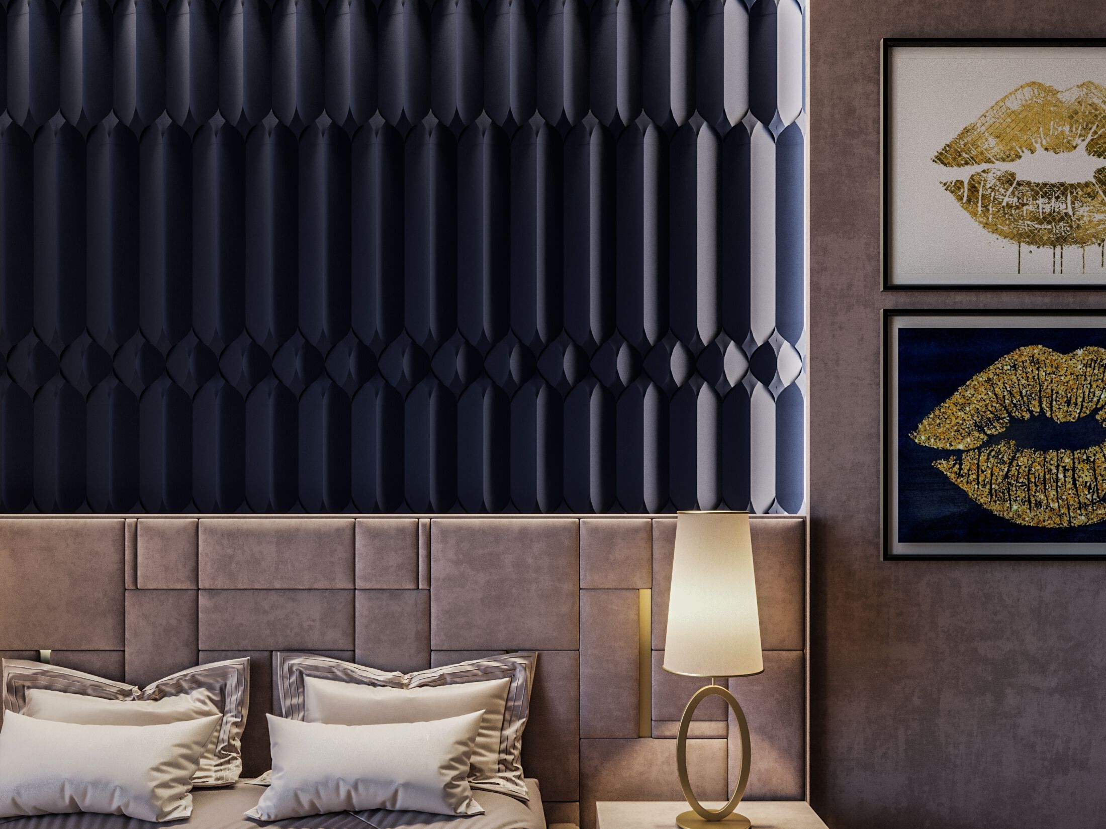 Трехмерное гипсовое покрытие WallDeco дизайн ARCH-00113796