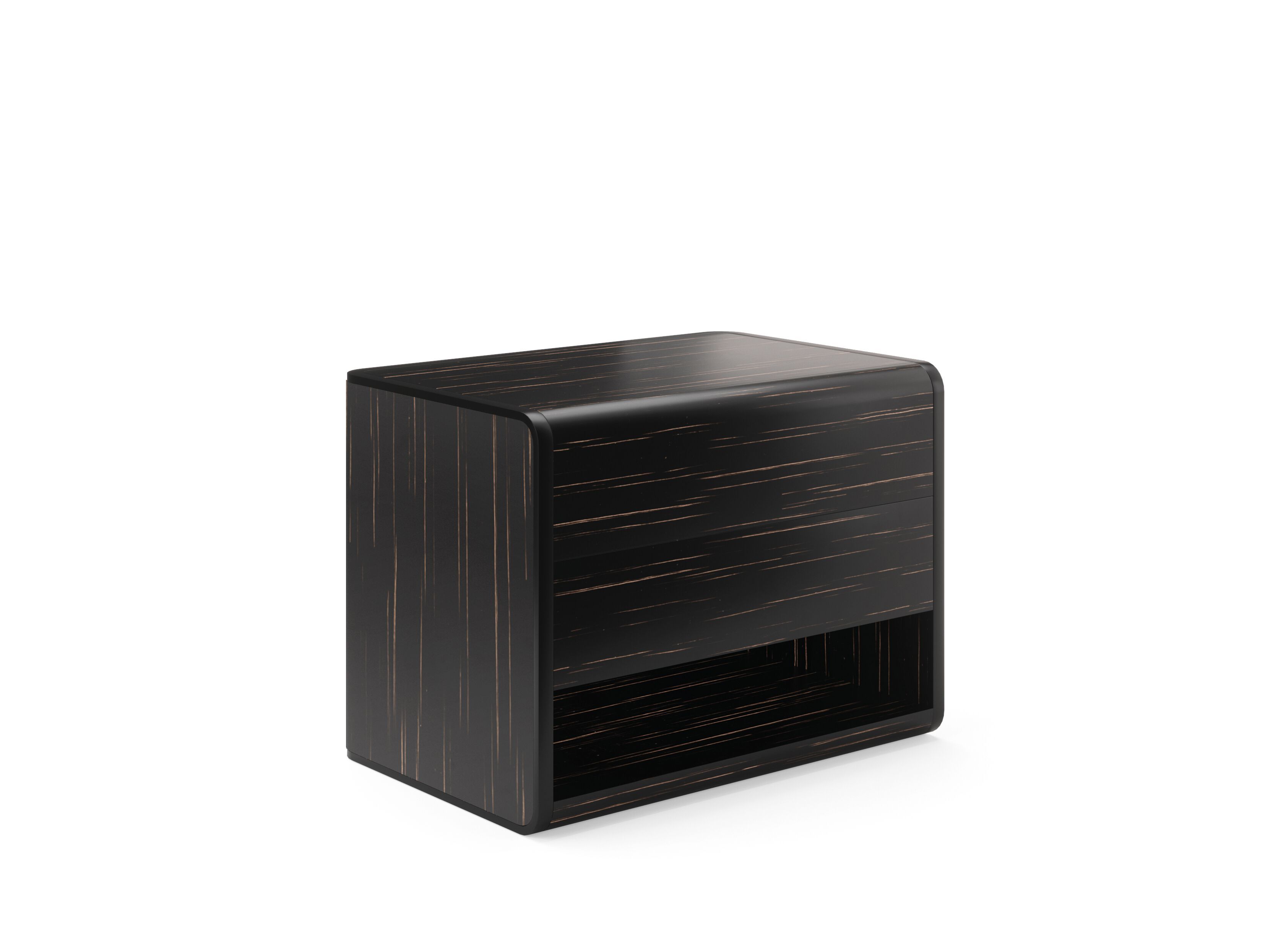 Деревянная квадратная тумбочка с ящиками PRADDY Metro ARCH-00052178 - Вид №1