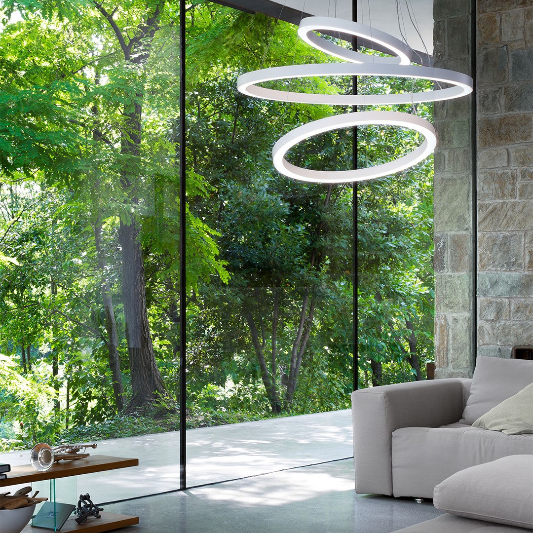 Olev Gavin 7341 BI HANGING LAMP WHITE подвес 117159 - Вид №3