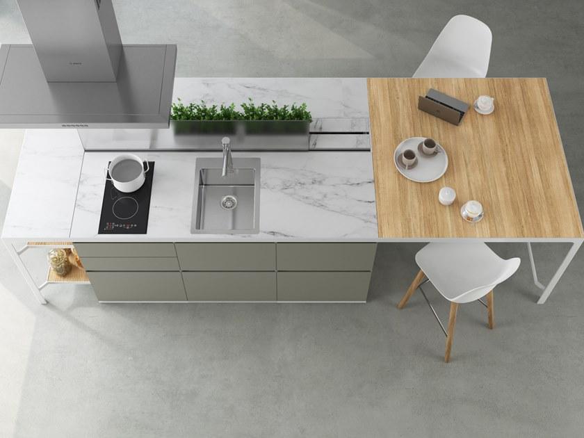 ESTEL GROUP Кухня с островом Isole h90-h105 sun-id-1434491 - Вид №2