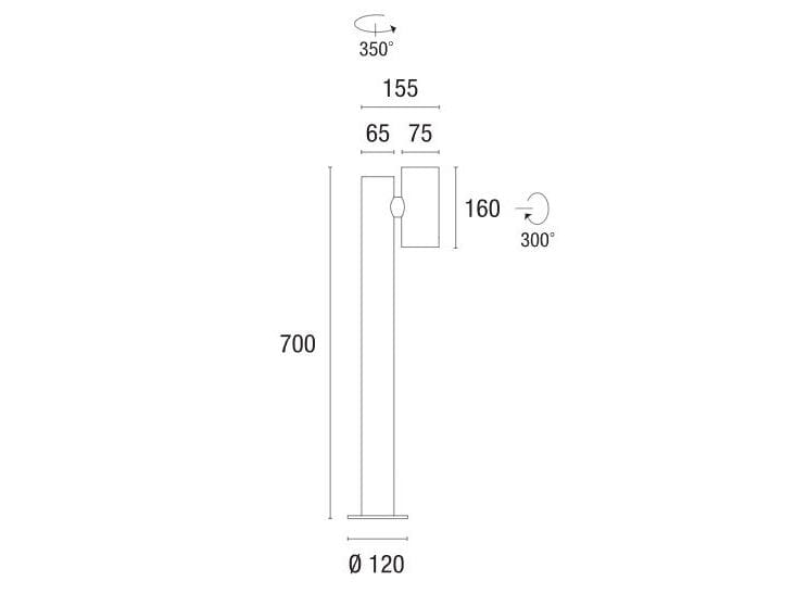 Экструдированный алюминиевый светодиодный светильник PAN BILLY ARCH-00070587 - Вид №2