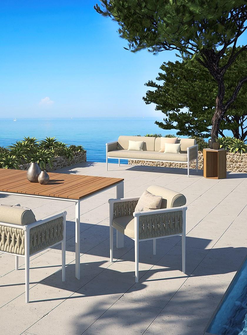 Atmosphera Садовый стул с подлокотниками из алюминия и ткани Dandy 2.0 Da.pl1 - Вид №2