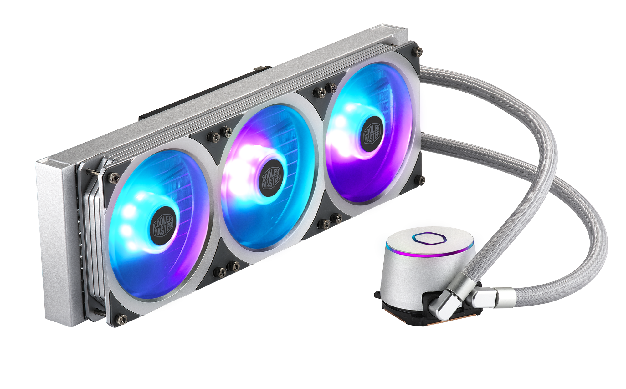 MLY-D36M-A18PA-R1 masterliquid ml360p silver edition argb Cooler Master Santreyd  - Вид №7