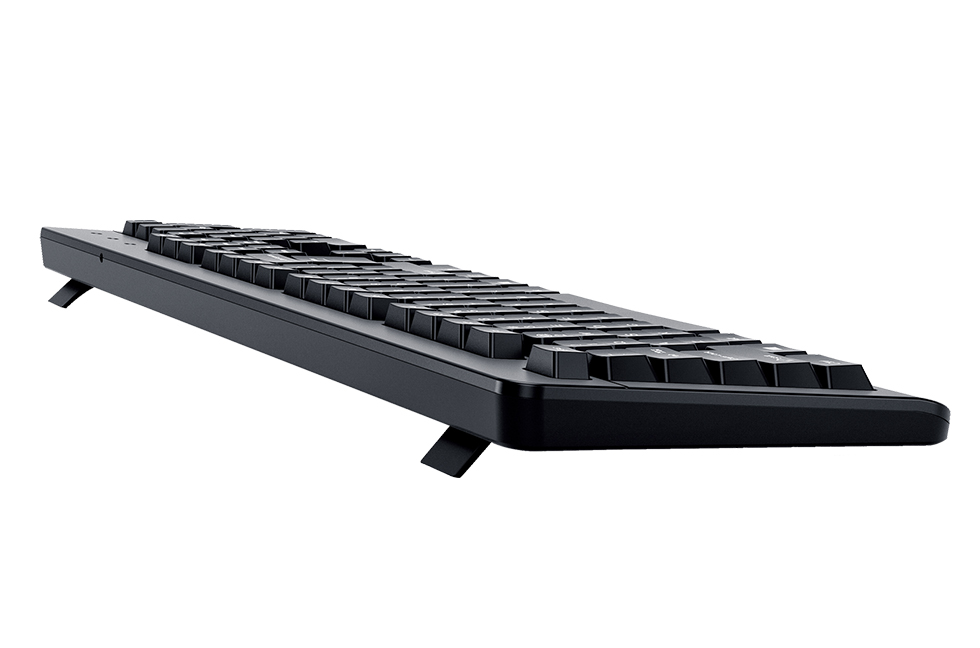 31330001415 Клавиатура + мышь combo km-160 wired keyboard and mouse combo. spill-resistant keyboard (kb-115) and a race-design styling optical mouse (dx-160) Genius Santreyd  - Вид №2