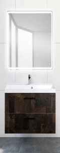 Мебель для ванной BelBagno AURORA-600-2C-SO-MET