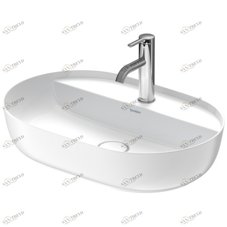 0380602300 Накладная раковина на столешницу  овальная Duravit Luv