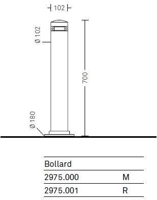 Neri Столб чугунный для цепей Dhalia 2194  - Вид №4