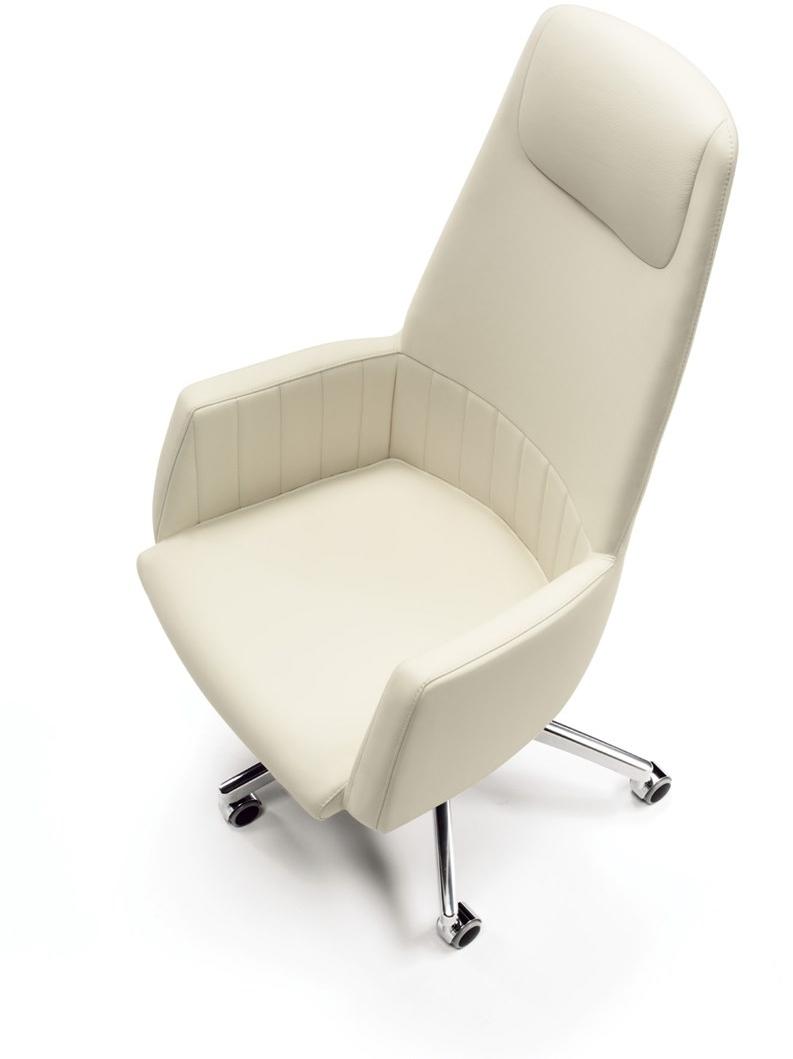 ESTEL GROUP Кожаное кресло для руководителя с подголовником Tulip sun-id-1402898 - Вид №7