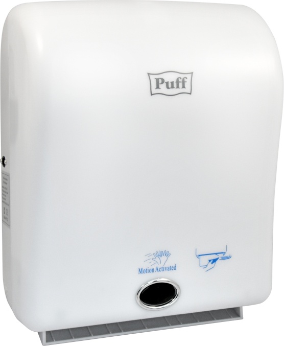 1402.118 Автоматический диспенсер рулонных полотенец пластиковый 4110 PUFF  - Вид №10