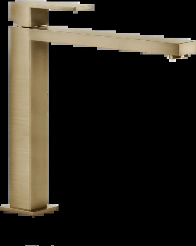 Смеситель для умывальника 11924 726 Gessi Rettangolo ТЕПЛАЯ БРОНЗА BR. PVD