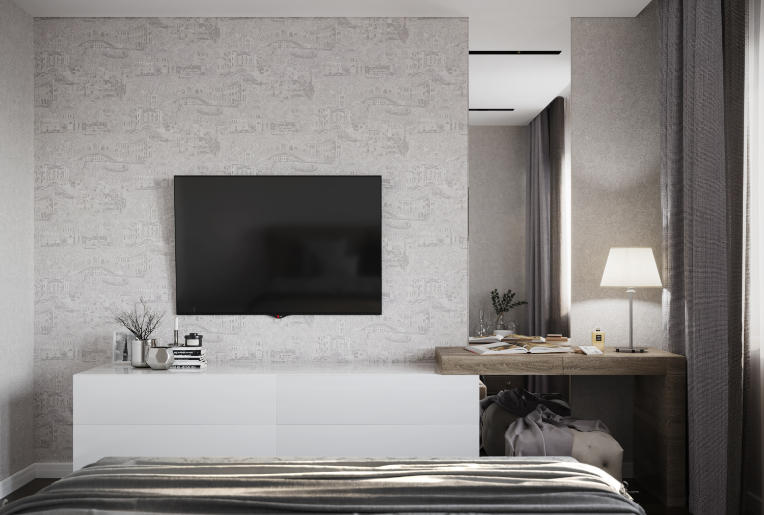 Рулон обоев основа Флизелиновая HC31051-28 Home Color Мин. заказ 6 рулонов HC3105128 - Вид №6