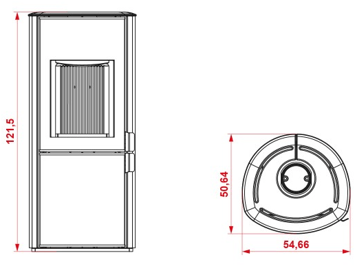 PALAZZETTI Дровяная печь класса а sun-id-1403389 - Вид №3
