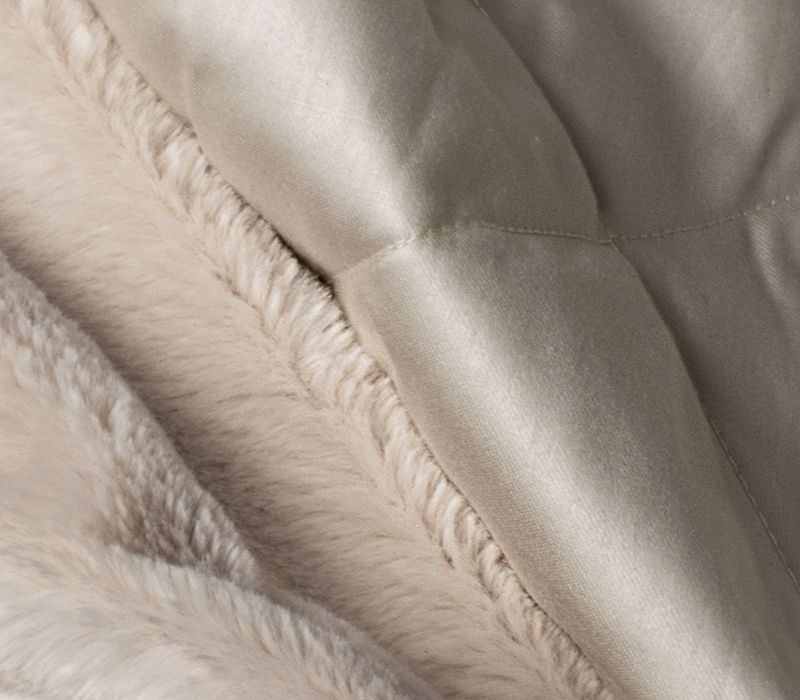 Victoria Stenova 111191 ПЛЕД меховой VANILLA LATTE  - Вид №3