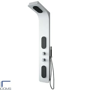 ДУШЕВАЯ КОЛОННА С ТЕРМОСТАТОМ STONE WHITE