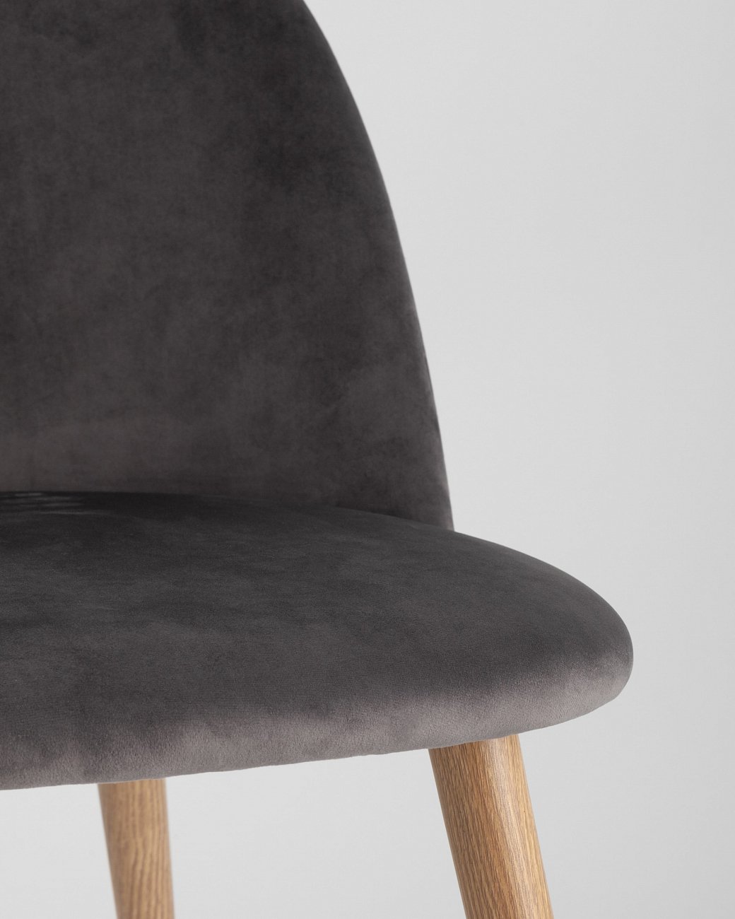 Стул со спинкой с ромбами серый "Лион" STOOL GROUP ДИЗАЙНЕРСКИЕ, ИНТЕРЬЕРНЫЕ 00-3946130 Серый  - Вид №8