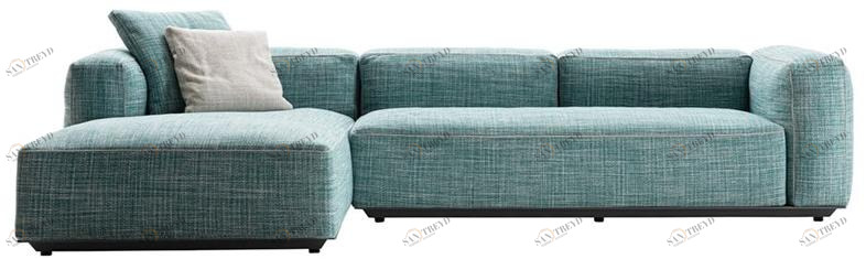 B&B Italia Outdoor Садовый диван из модульной ткани sun-id-1410409