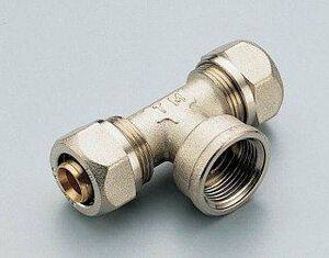 Тройник ВР 26х1"x26 TIEMME