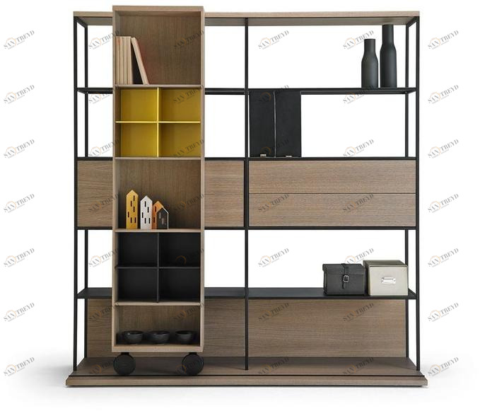 Punt Книжный шкаф с открытыми разделениями Literatura open sun-id-1462826