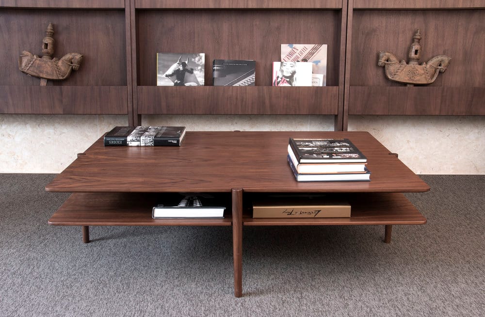 Деревянный квадратный журнальный столик Branca Lisboa NÍVEL ARCH-00144969 - Вид №3