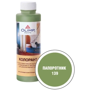 Колорант Husky Olimp акриловый 500 мл цвет №139 папоротник