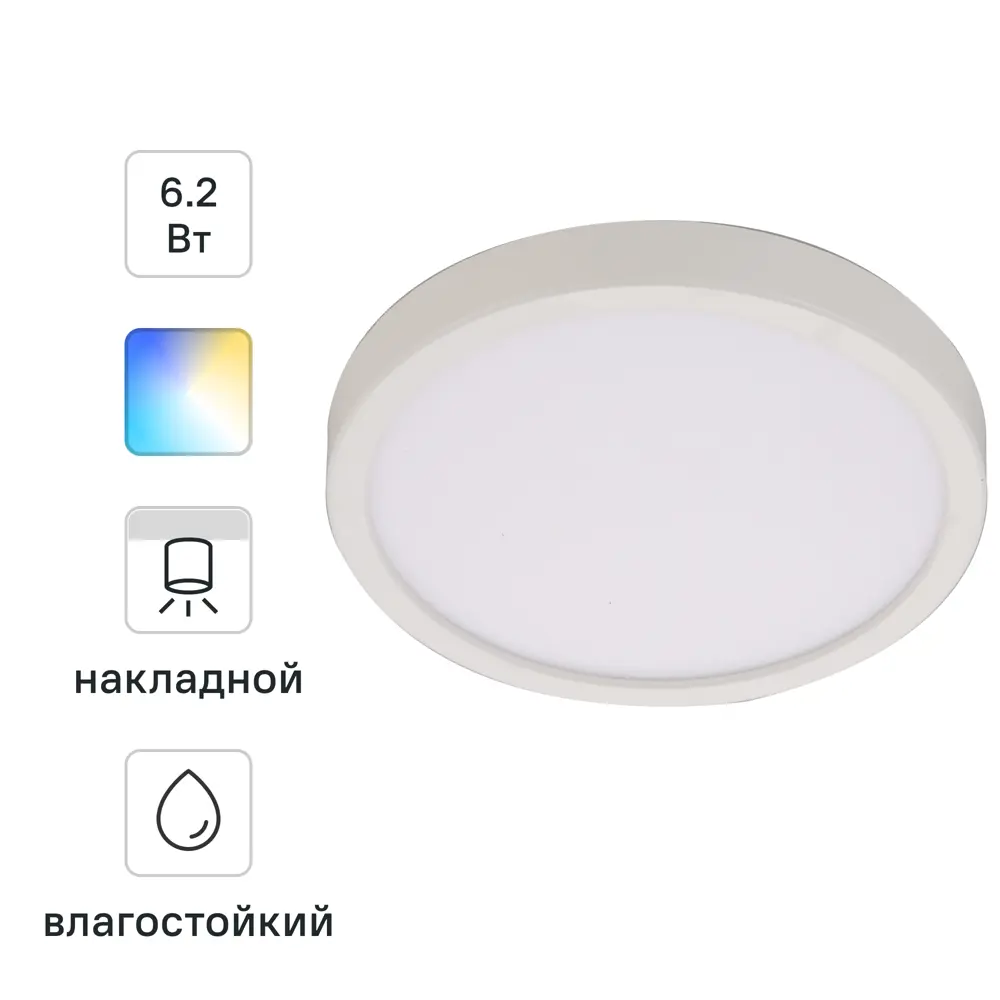INSPIRE Sanoa — накладной светодиодный спот с регулируемой яркостью 85323811 STLM-0926975