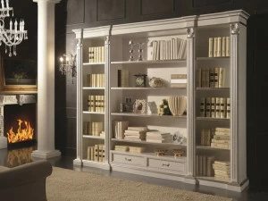 SCAPPINI & C Открытый деревянный книжный шкаф с ящиками 35th anniversary 2005-lib