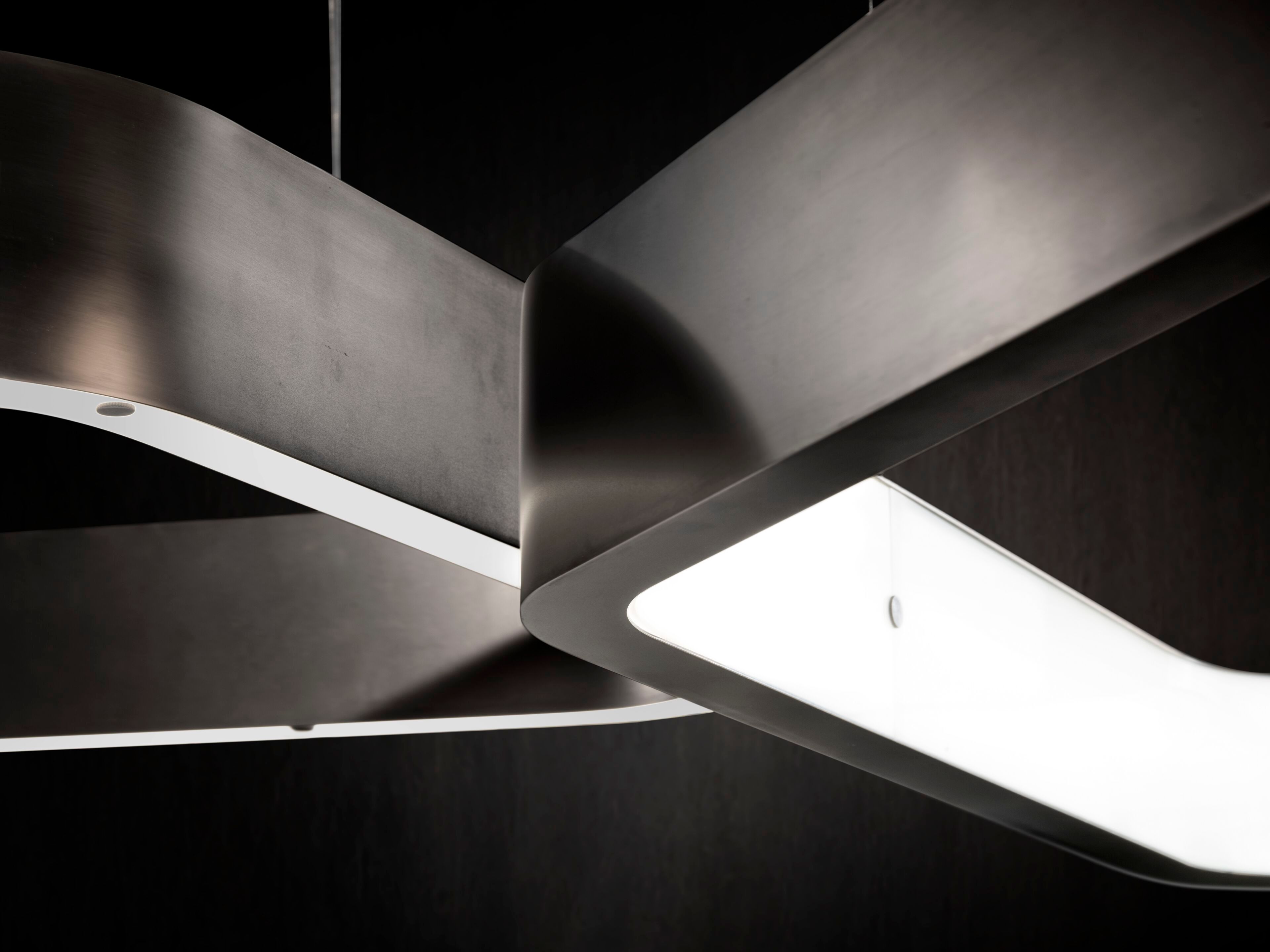 Металлический светодиодный подвесной светильник Henge Световые кольца ARCH-00036934 - Вид №2