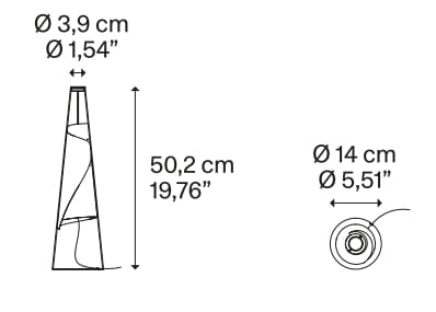 Светодиодная настольная лампа Pyrex® Lodes конус света ARCH-00049812 - Вид №3