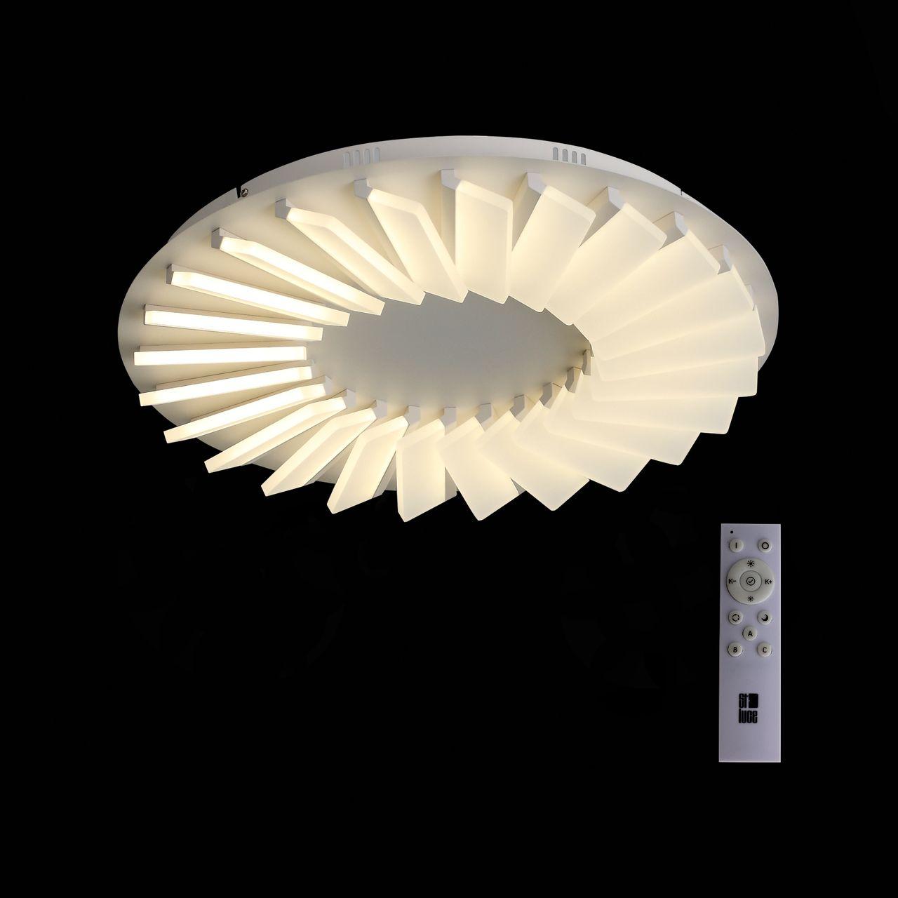 Потолочный светодиодный светильник ST Luce Tifoso SL837.502.24 ST LUCE ДИЗАЙНЕРСКИЕ, TIFOSO 202905 Белый  - Вид №2