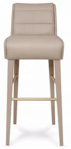 Munna Кожаное кресло с подставкой для ног Time