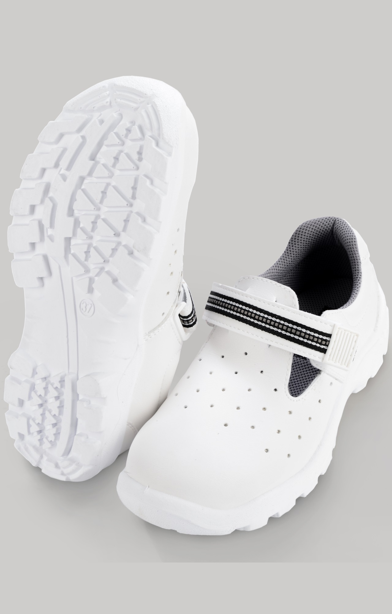 5030260 Сандалии "Weiß" белые c металлическим подноском  Спецобувь с металлическим и композитным подноском  размер 43 Спецодежда  - Вид №1