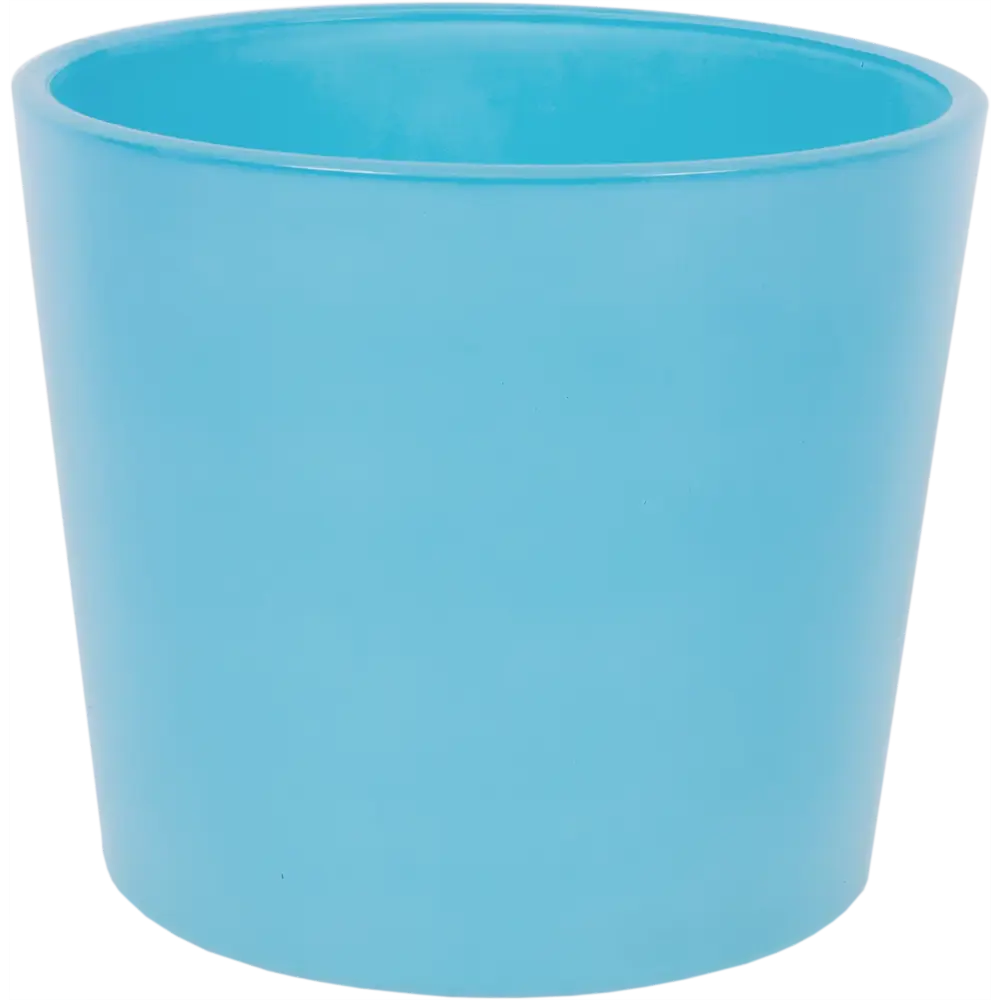 Кашпо Nina Glass ø14.5 h14.5 см v1.1 л стекло голубой STLM-2089526