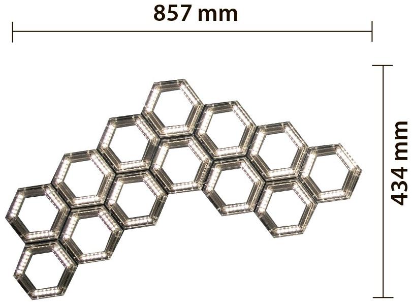 Kriladesign Led подвесной светильник в pmma Fullerene 3003 - Вид №2