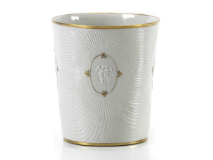 Фарфоровая мусорная корзина