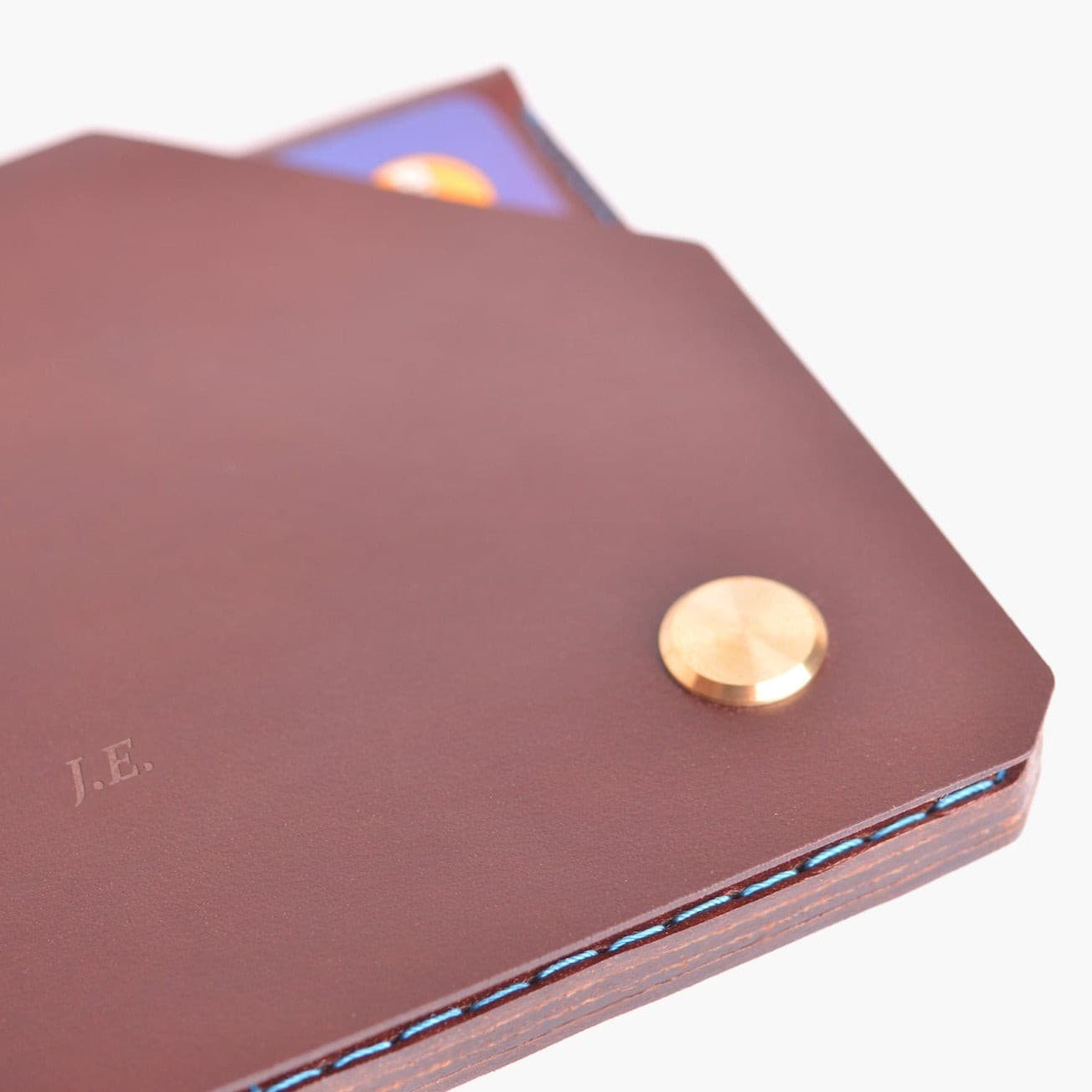 W105CHES Дорожный кошелек - Каштан Wingback  - Вид №9