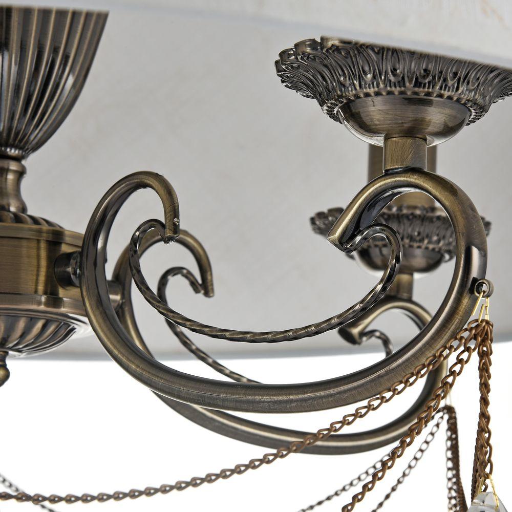 Подвесная люстра Freya Brossard FR2904-PL-05C-BZ FREYA BROSSARD 186728 Белый  - Вид №2