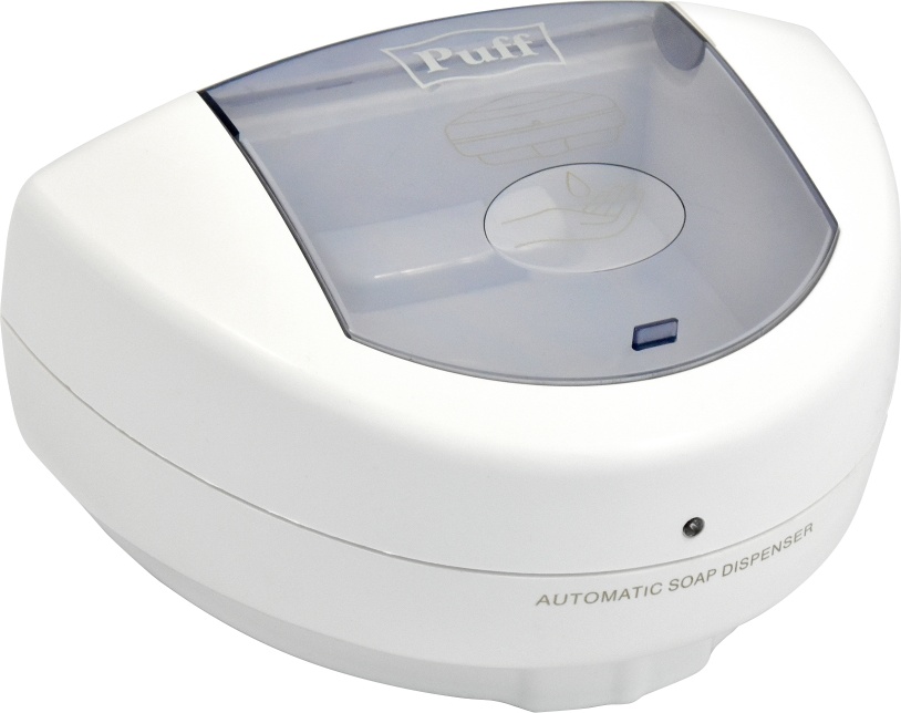 1402.162 Автоматический дозатор для жидкого мыла пластиковый 8182 PUFF