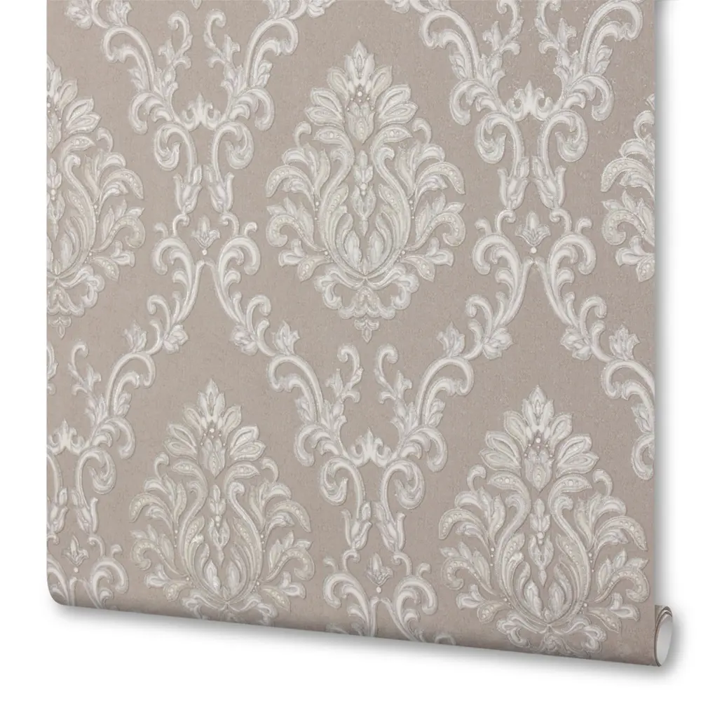Обои флизелиновые 1,06х10 м цвет коричневый ED1129-12 EURO DECOR STLM-2035493