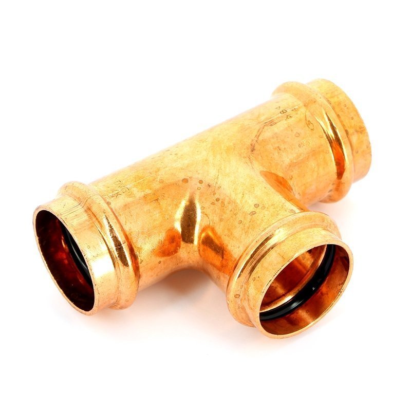 Тройник пресс 42 медный IBP P513004242042 - Вид №1