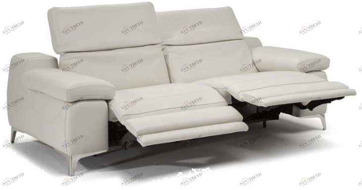 Natuzzi 2-местный регулируемый кожаный диван sun-id-1349248