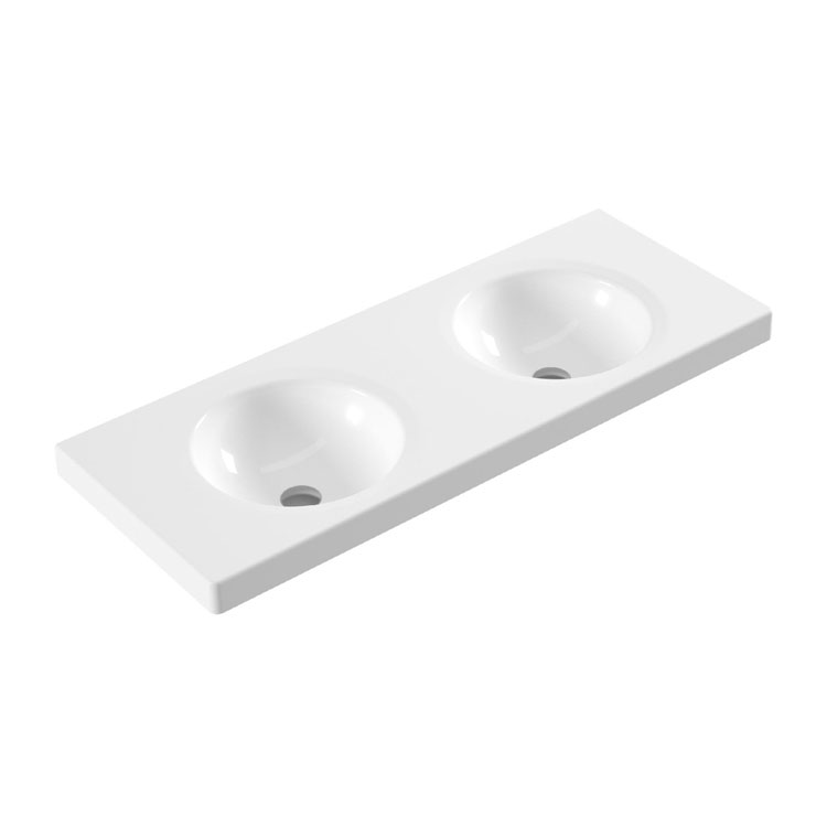 Sp32  SP32 Умывальник с двойной чашей Sapphire 120x46см Eca 