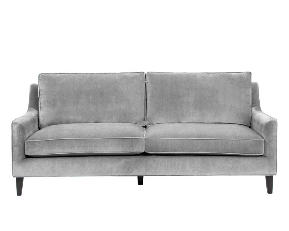 Диван Triangle Silver by James Soares прямой серый ICON DESIGNE TRIANGLE 096830 Серый  - Вид №1