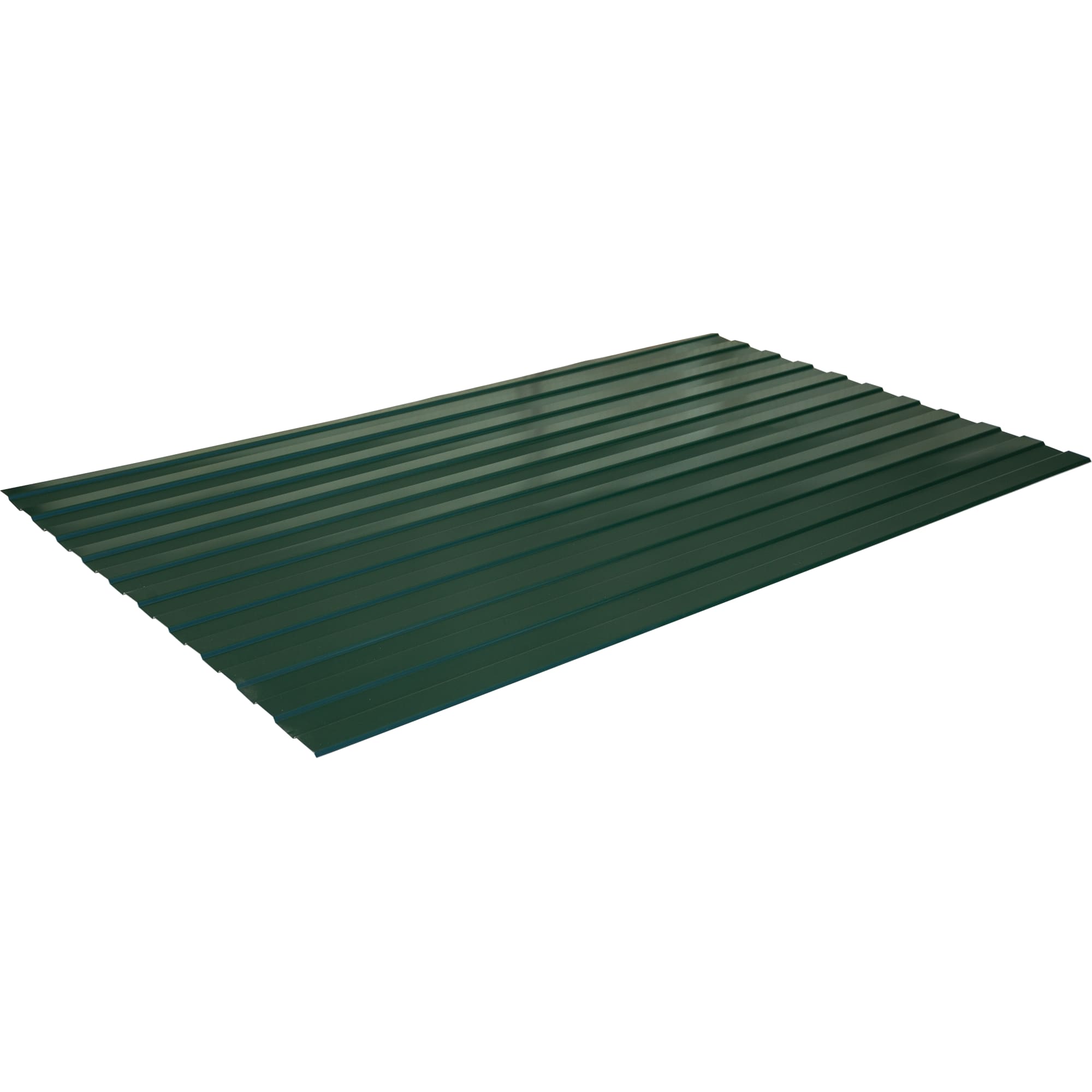 82011729 Профнастил С8 0.45 мм 1200х2000 мм зелёный RAL 6005 Santreyd  - Вид №1
