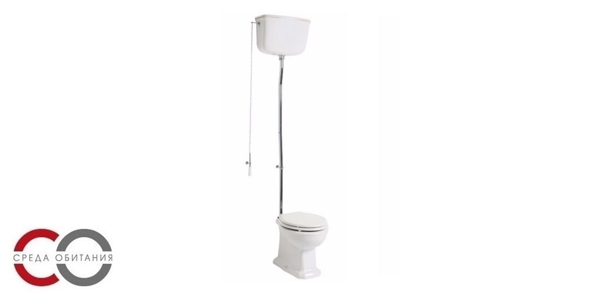 02111111BCTUCR Компакт унитаз с бачком Белый Olympia Ceramica IMPERO STYLE Италия - Вид №1