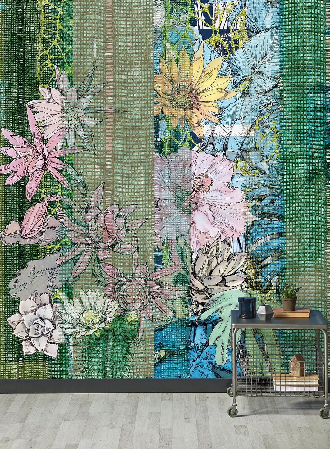 Тропические обои ПВХ бесплатно, ЭКО, моющиеся WallPepper Online SELECTION ARCH-00059482 - Вид №1