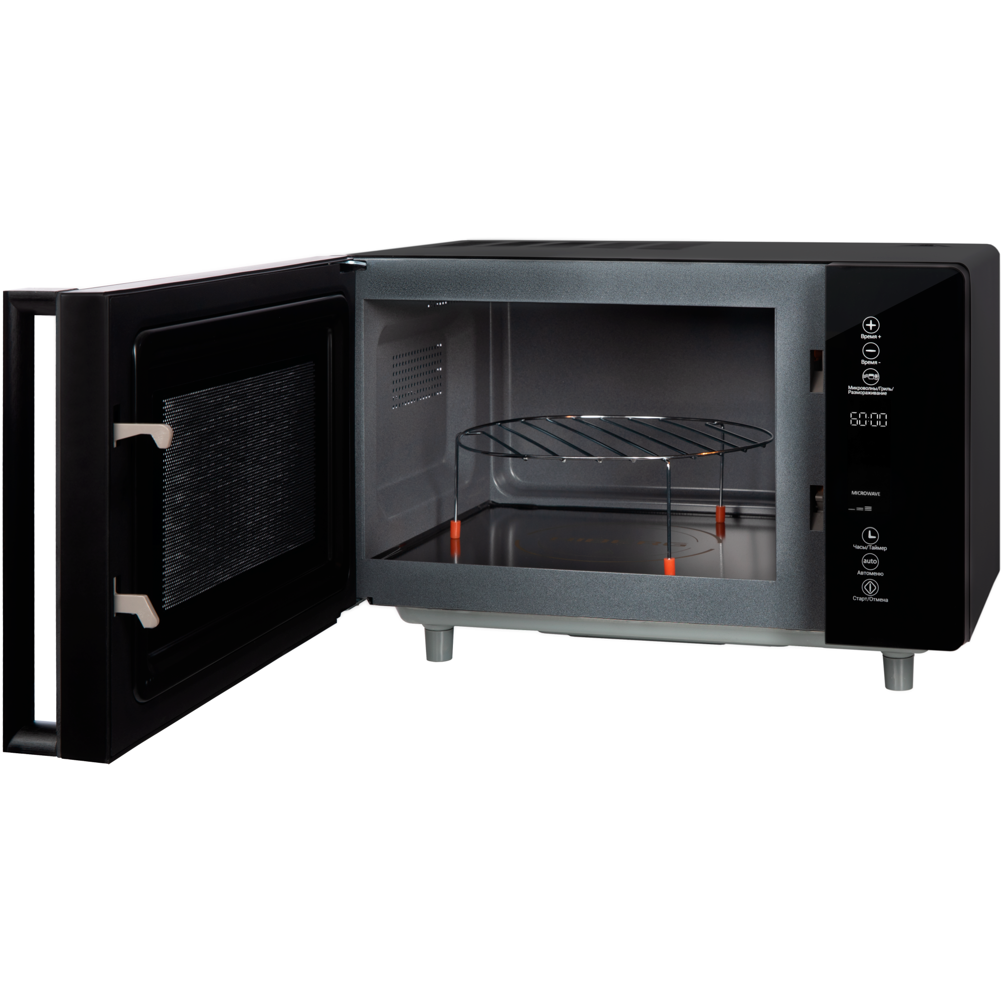 9052345 Микроволновая печь HIBERG VM-4588 B черный STDN-0097508 - Вид №5