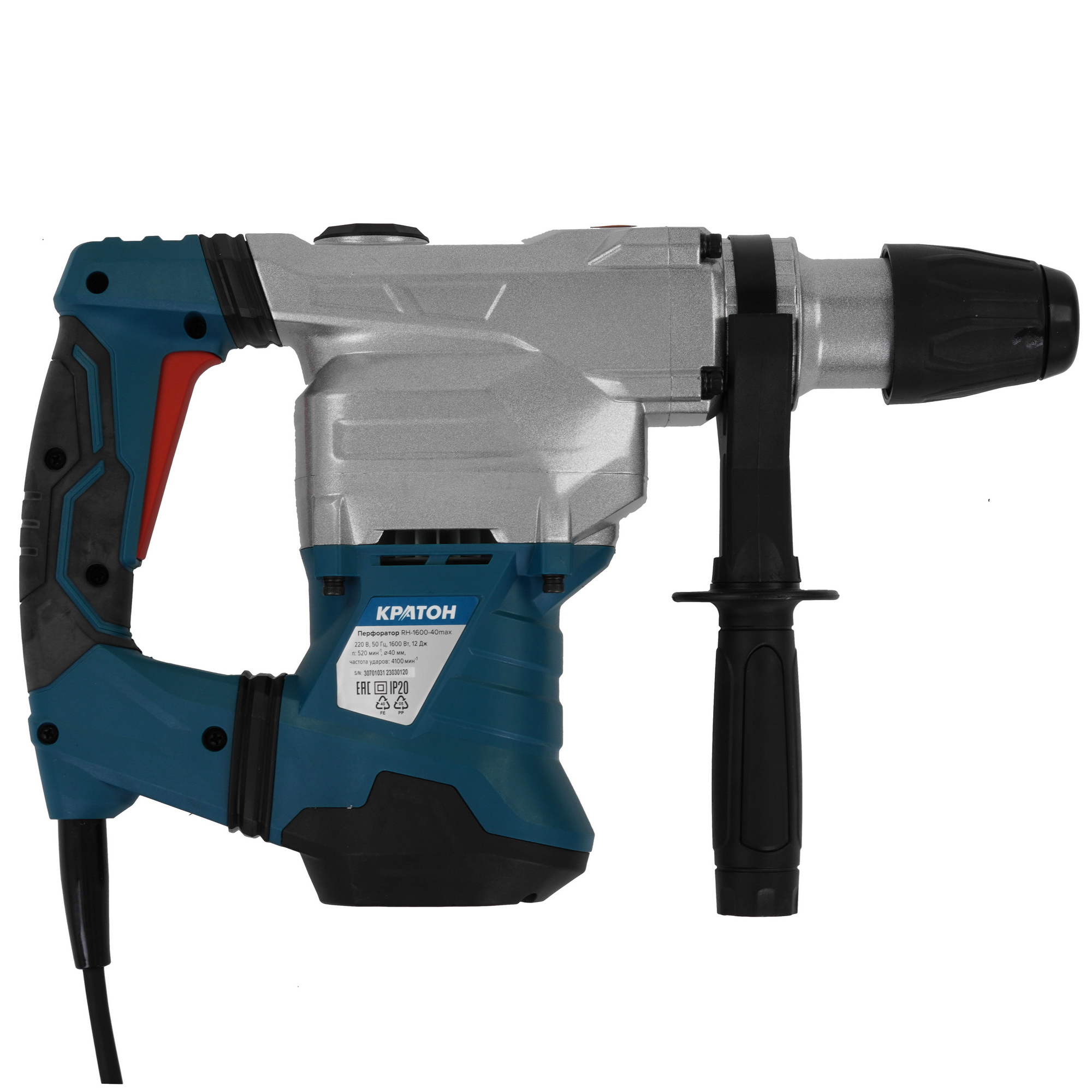 Перфоратор Кратон RH-1600-40max 9154049 STDN-0047882 - Вид №1