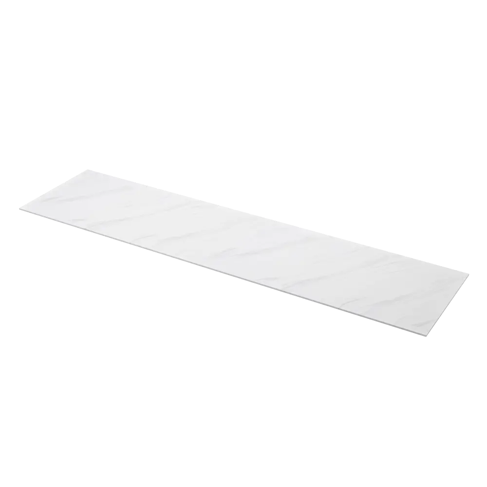 Столешница Неаполитано 120x60x2 см искусственный камень цвет белый Santreyd STLM-2006584 - Вид №5