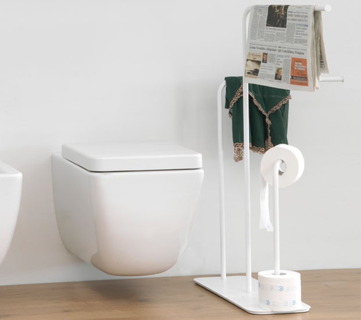 Ex.T Gru Вешалка для полотенец белая EXGRUB.CO  - Вид №4